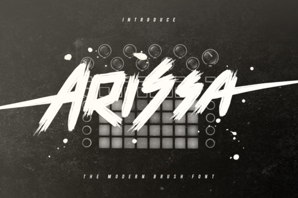 Arissa: A Bold Display Font for Editorial Design