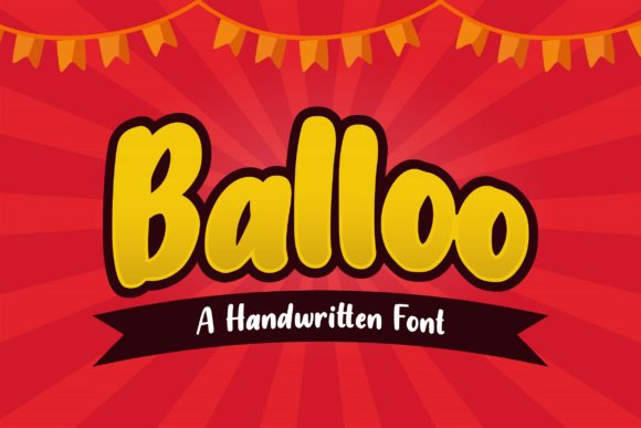 Balloo: A Joyful Display Font for Scroll-Stopping Campaigns