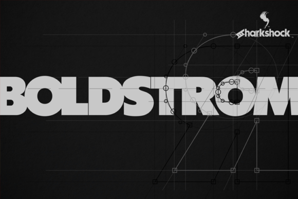 Boldstrom: A Chunky Display Font for Standout Branding