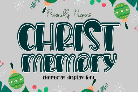 Christ Memory: A Display Font with Soul and Edge