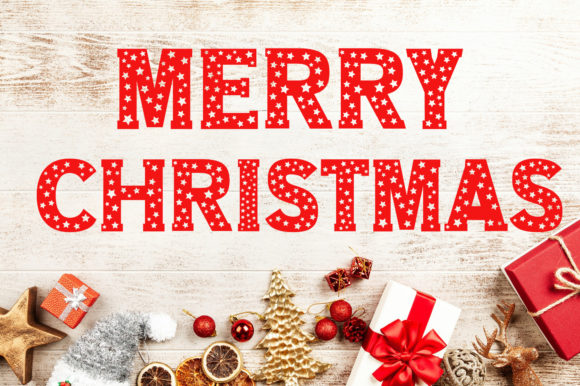 Christmas Stars: A Festive Display Font That Feels Like Home