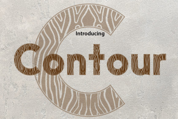Contour Brings Quiet Drama to Display Typography