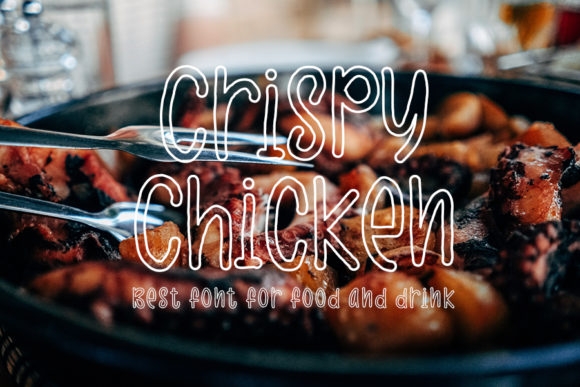 Crispy Chicken: A Friendly Display Font for Crafters