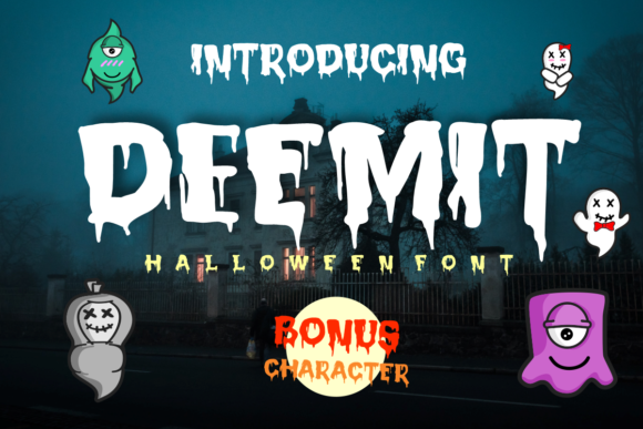 Deemit Display Font for Campaign Creators