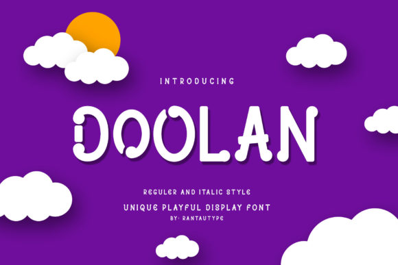 Doolan: A Playful Display Font for Sharper Campaign Design