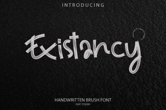 Existancy: A Display Font With Quirky Charm and Branding Power