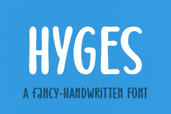 Hyges: A Display Font for Bold Editorial Design