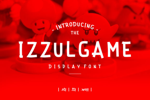 Izzul Game: A Display Font with Editorial Character