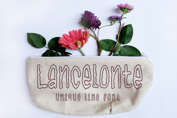 Lancelonte: A Tall Display Font for Elegant Web Design