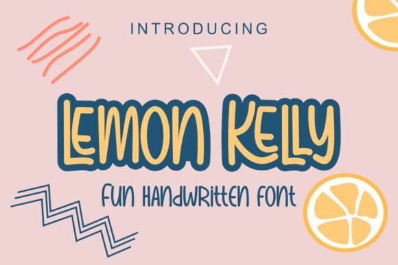 Lemon Kelly: A Quirky Display Font for Web Design