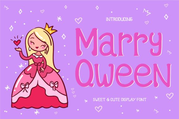 Marry Qween: A Display Font That Keeps Campaigns Friendly