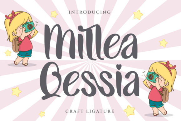 Millea Qessia: A Playful Display Font That Elevates Branding