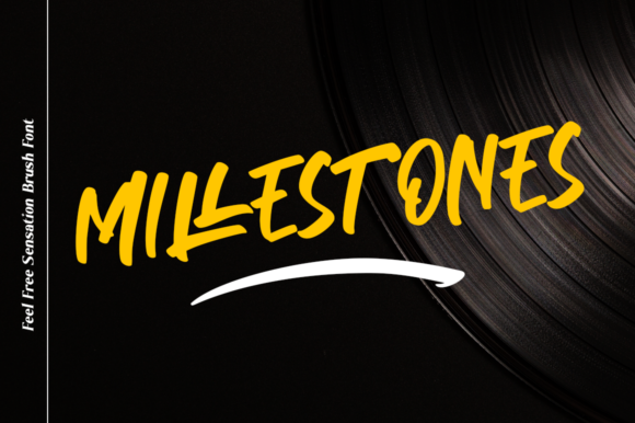 Millestones: A Bold Display Font for Modern Urban Branding