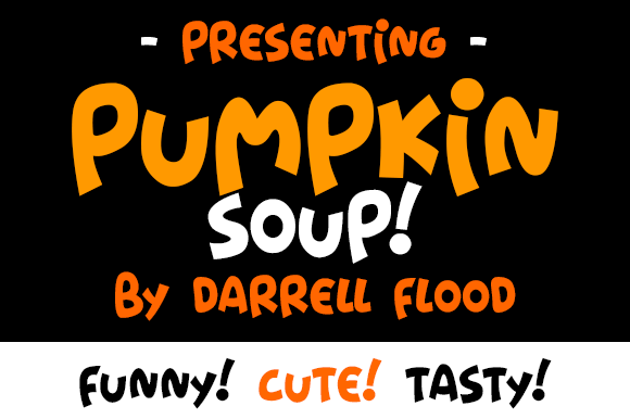 Pumpkin Soup: A Bouncy Display Font for Editorial Charm