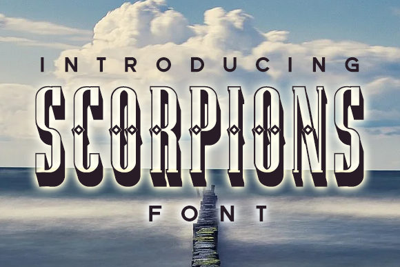 Scorpions: A Display Font That Makes Campaigns Stand Out