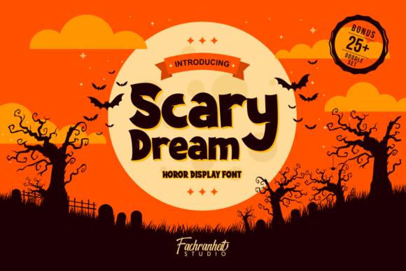 Using the Scary Dream Font for Bold Editorial Design