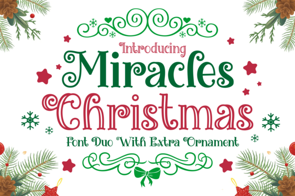 When a Display Font Makes the Holiday Campaign